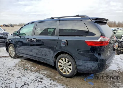 2015 Toyota Sienna Xle z USA, uszkodzony, nr VIN 5TDDK3DC4FS105468